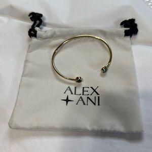 Alex & Ani gold cuff bracelet